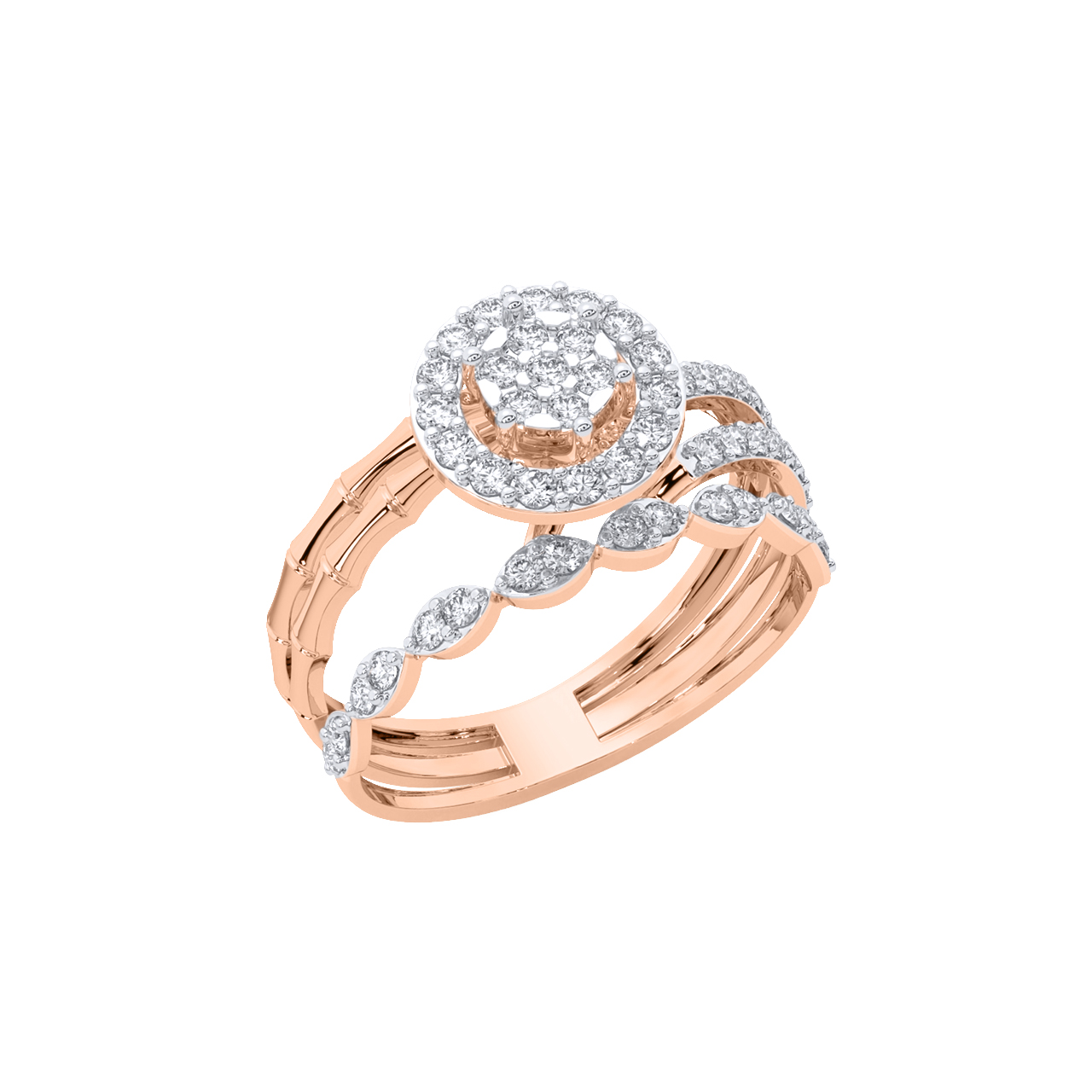 Lewis Round Diamond Engagement Ring